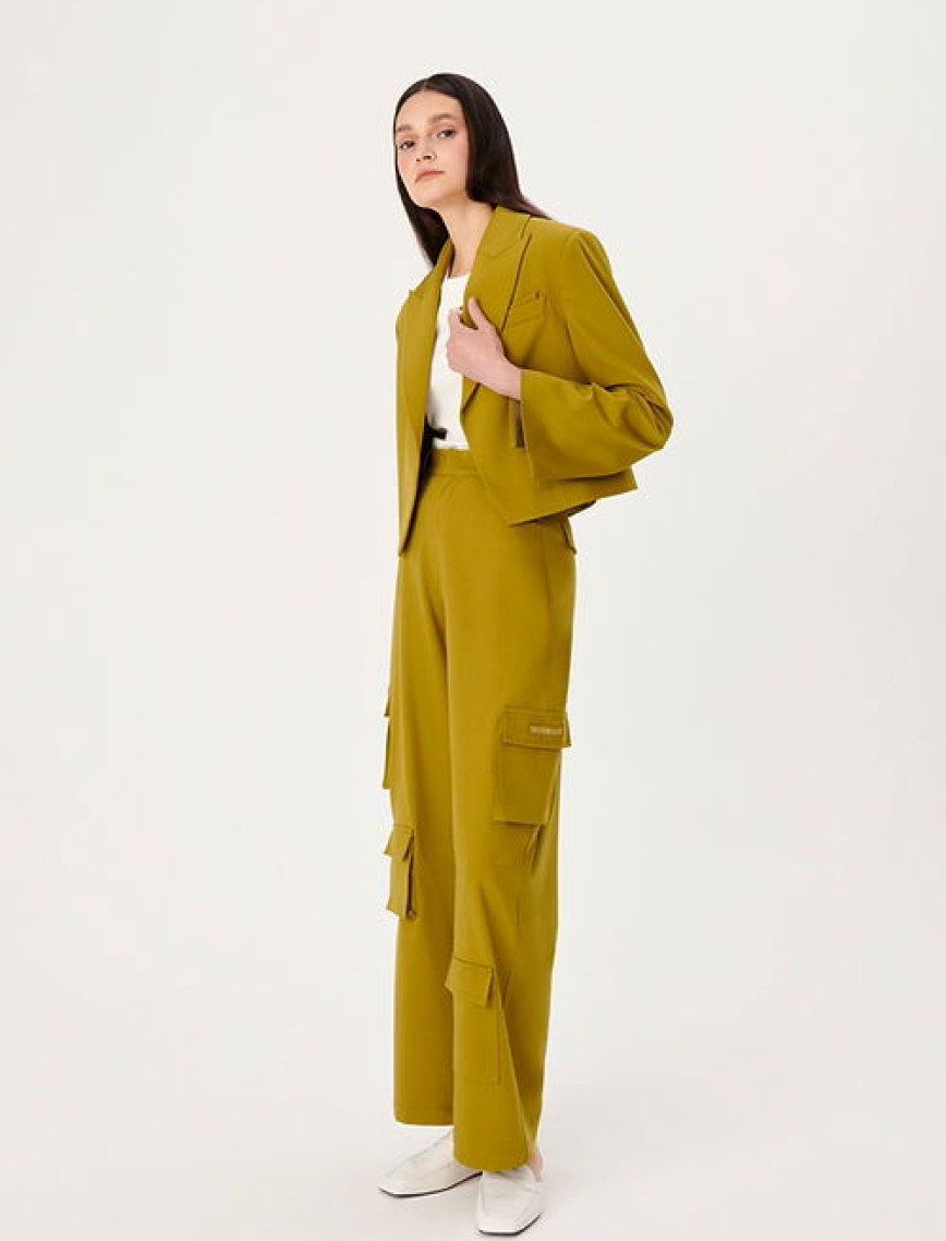 Wabi Sabi Kadın Yeşil Vento Pantolon Wabi Sabi Kadın Yeşil Vento Pantolon