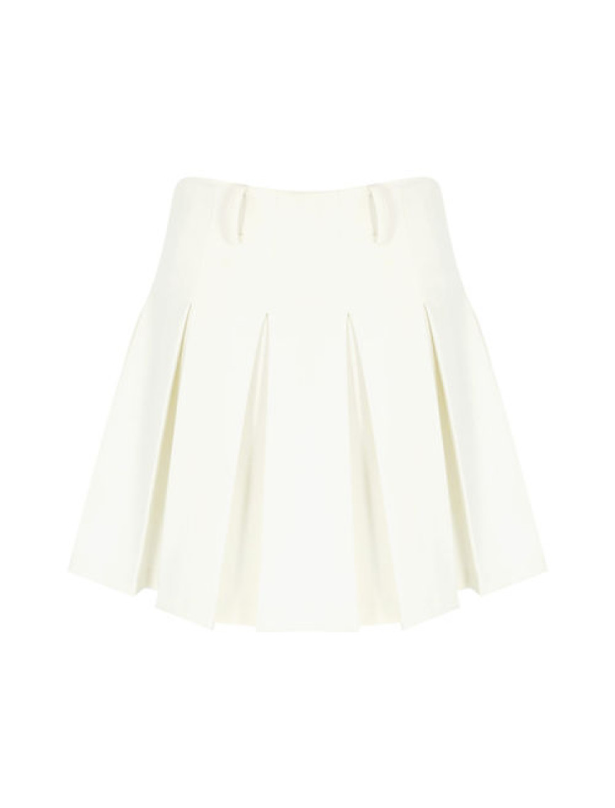 Wabi Sabi Kadın Ekru Sail Pilikaşeli Etek Wabi Sabi Kadın Ekru Sail Pilikaşeli Etek