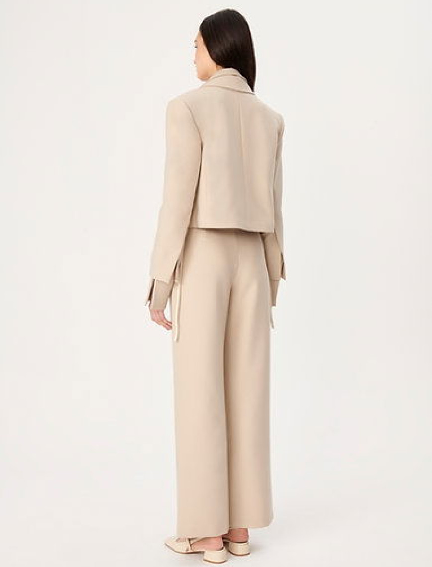 Wabi Sabi Kadın Bej Grazia Ceket