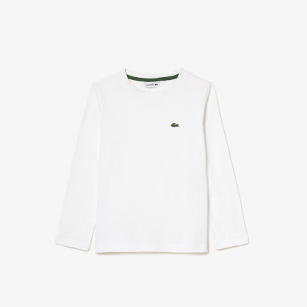 Lacoste Classic Çocuk Beyaz T-Shirt Lacoste Classic Çocuk Beyaz T-Shirt