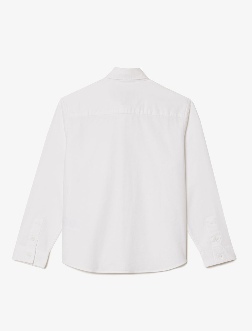 Lacoste Classic Çocuk Beyaz Gömlek Lacoste Classic Çocuk Beyaz Gömlek