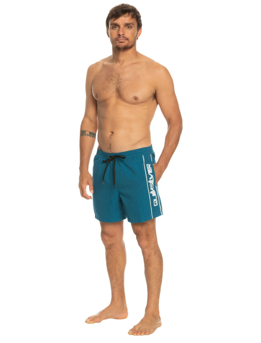 Quiksilver Erkek Volley Short Vert Mavi Günlük Giyim Quiksilver Erkek Volley Short Vert Mavi Günlük Giyim