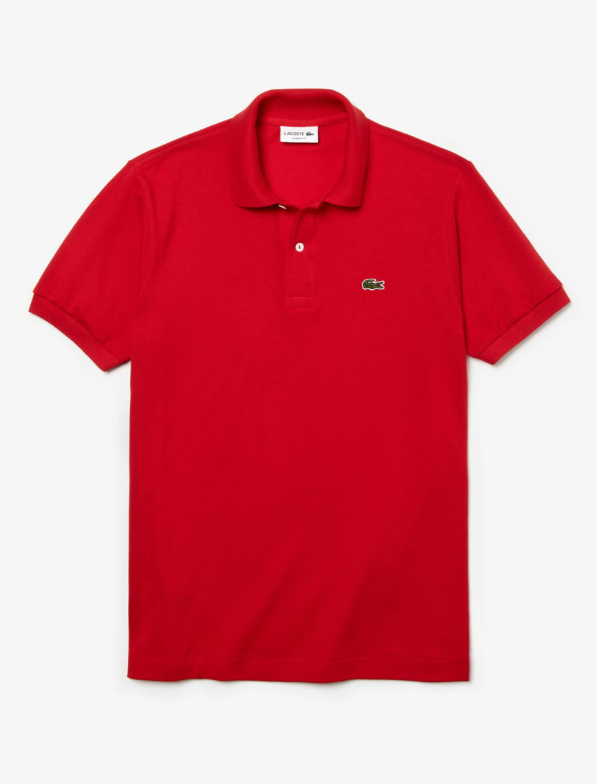 Lacoste Erkek Classic Fit L1212 Kırmızı Polo Lacoste Erkek Classic Fit L1212 Kırmızı Polo