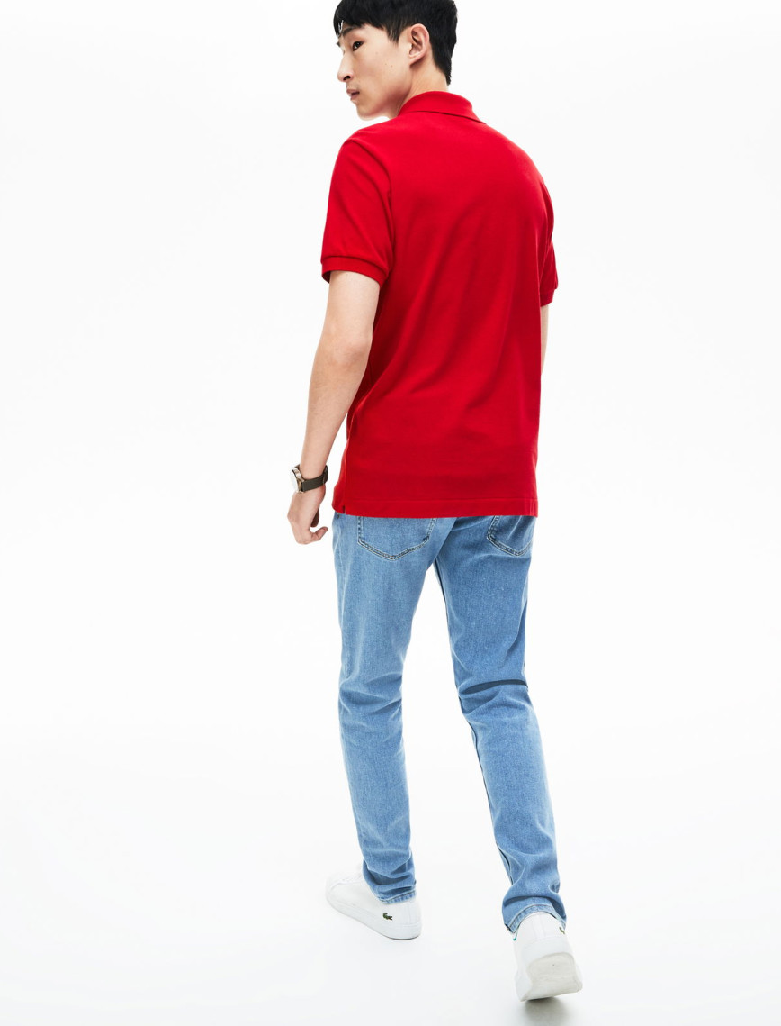 Lacoste Erkek Classic Fit L1212 Kırmızı Polo Lacoste Erkek Classic Fit L1212 Kırmızı Polo