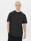 Karl Kani Small PinStripe Erkek Siyah T-Shirt Karl Kani Small PinStripe Erkek Siyah T-Shirt