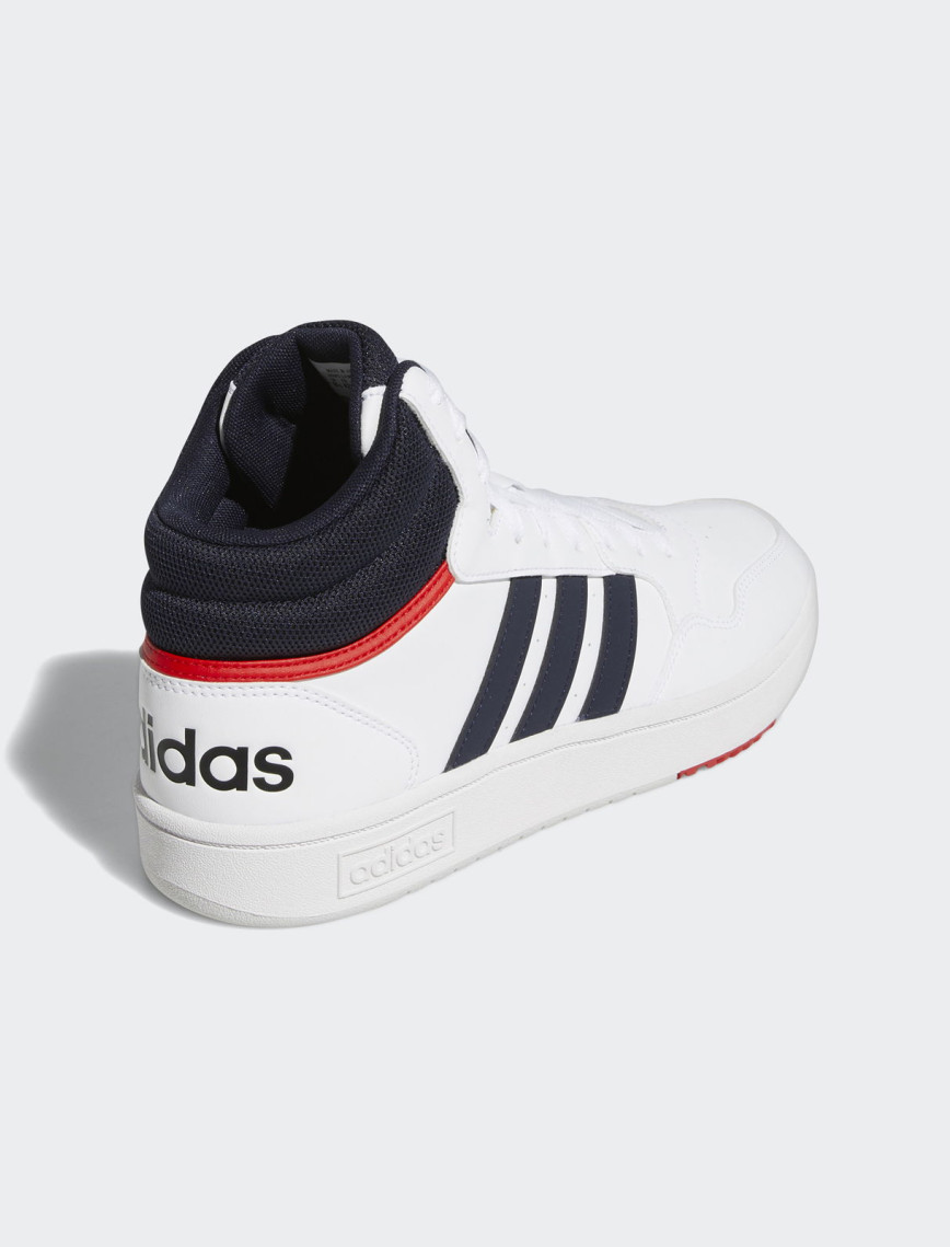 adidas Hoops 3.0 Mid Erkek Beyaz Günlük Spor Ayakkabı adidas Hoops 3.0 Mid Erkek Beyaz Günlük Spor Ayakkabı