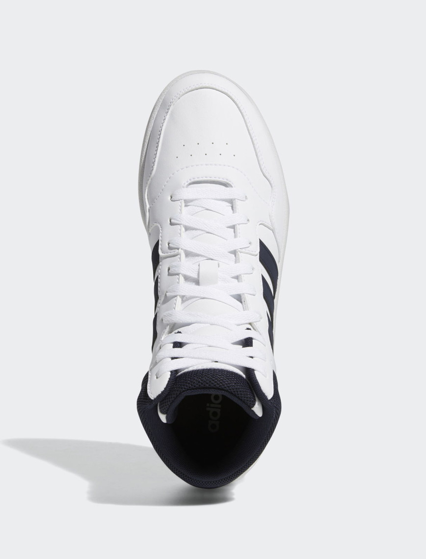 adidas Hoops 3.0 Mid Erkek Beyaz Günlük Spor Ayakkabı adidas Hoops 3.0 Mid Erkek Beyaz Günlük Spor Ayakkabı
