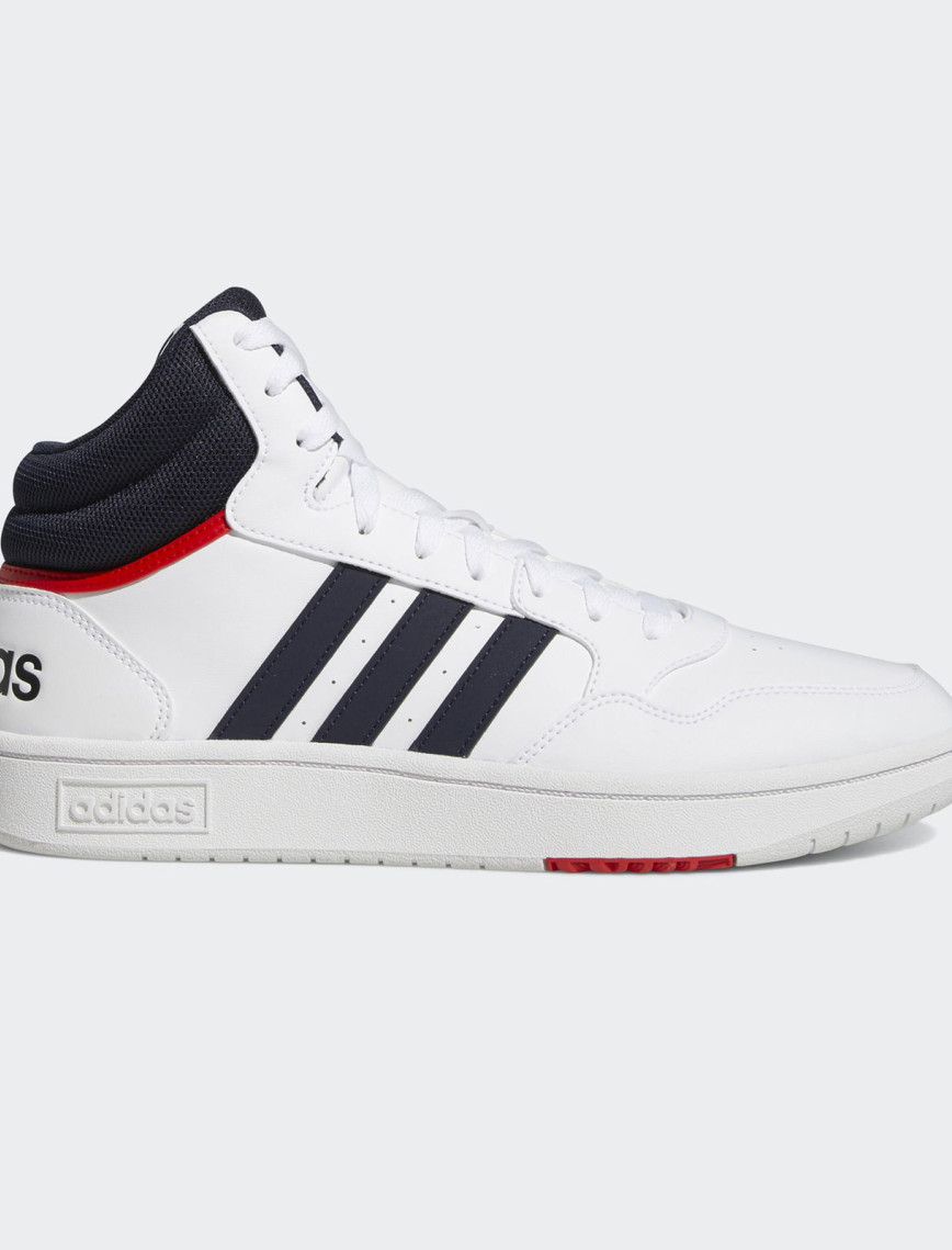 adidas Hoops 3.0 Mid Erkek Beyaz Günlük Spor Ayakkabı adidas Hoops 3.0 Mid Erkek Beyaz Günlük Spor Ayakkabı