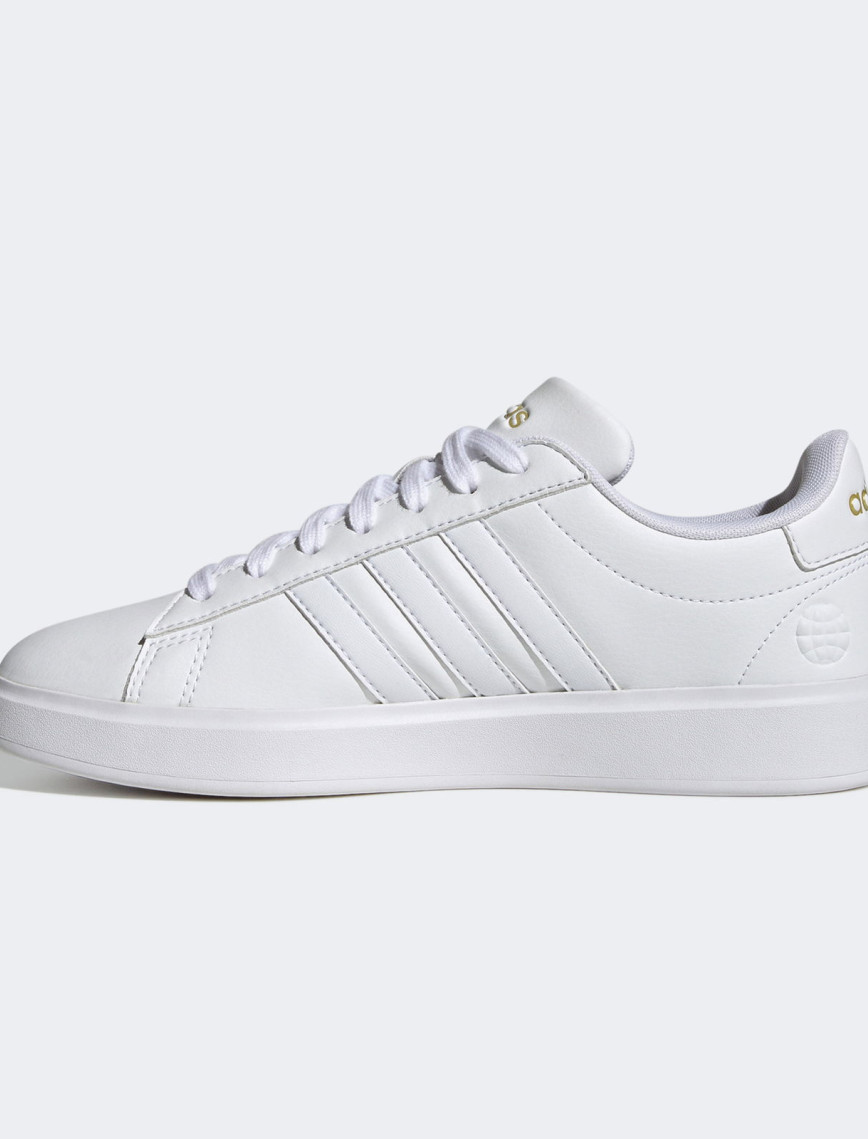 adidas Grand Court Cloudfoam Lifestyle Comfort Kadın Beyaz Spor Ayakkabı adidas Grand Court Cloudfoam Lifestyle Comfort Kadın Beyaz Spor Ayakkabı