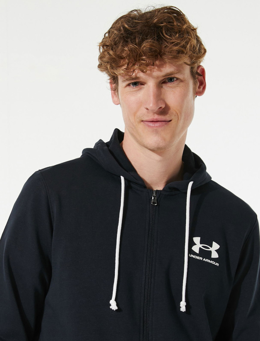 Under Armour Rival Terry Erkek Siyah Günlük Sweathirt Under Armour Rival Terry Erkek Siyah Günlük Sweathirt