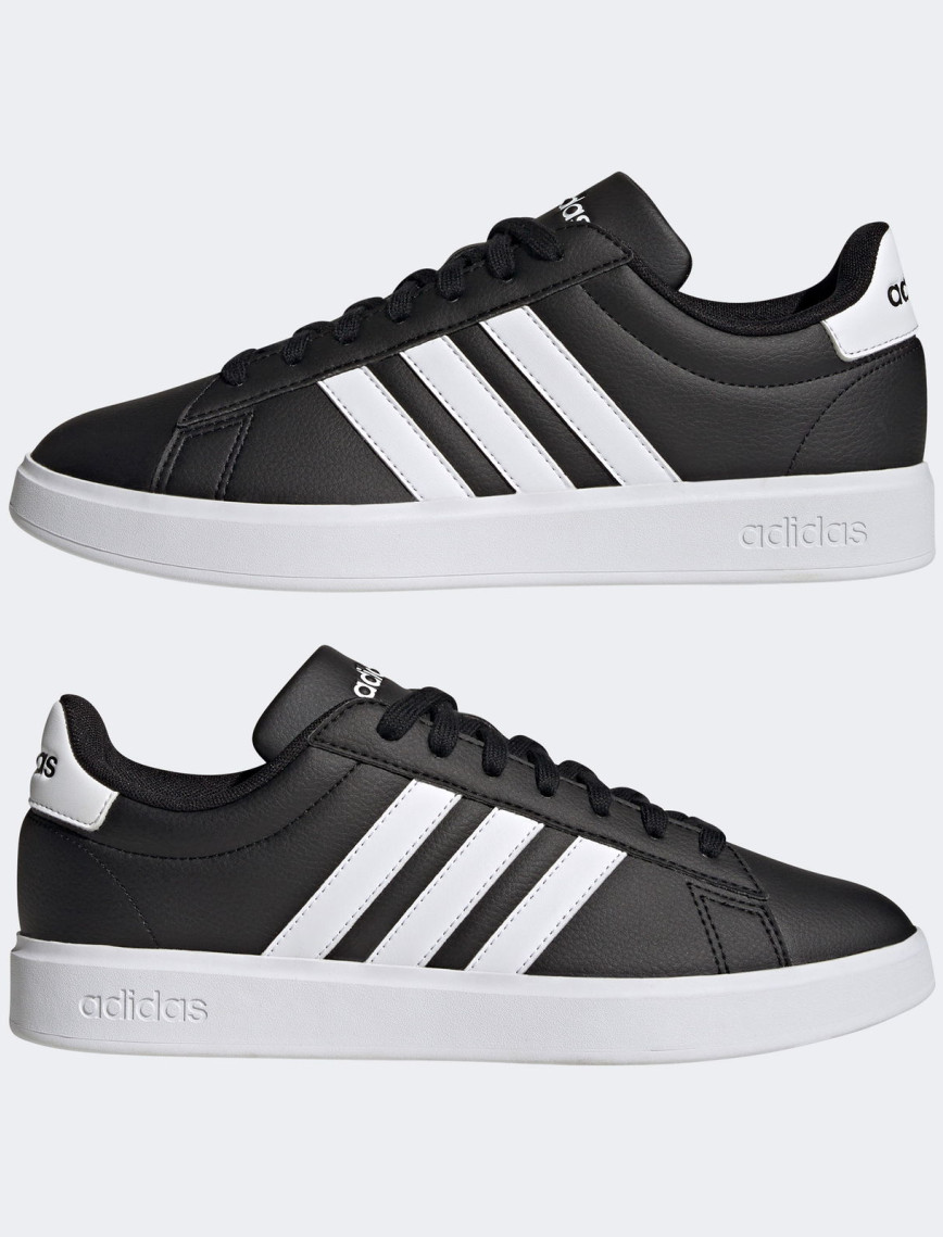 adidas Grand Court Cloudfoam Comfort Erkek Siyah Günlük Spor Ayakkabı adidas Grand Court Cloudfoam Comfort Erkek Siyah Günlük Spor Ayakkabı