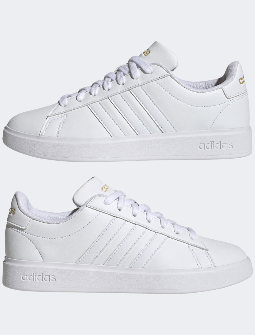 adidas Grand Court Cloudfoam Lifestyle Comfort Kadın Beyaz Spor Ayakkabı adidas Grand Court Cloudfoam Lifestyle Comfort Kadın Beyaz Spor Ayakkabı