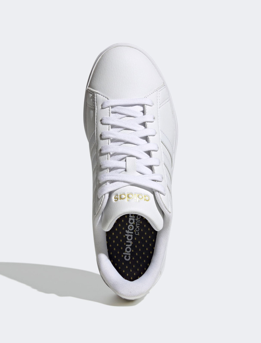 adidas Grand Court Cloudfoam Lifestyle Comfort Kadın Beyaz Spor Ayakkabı adidas Grand Court Cloudfoam Lifestyle Comfort Kadın Beyaz Spor Ayakkabı