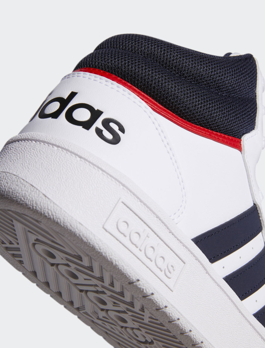 adidas Hoops 3.0 Mid Erkek Beyaz Günlük Spor Ayakkabı adidas Hoops 3.0 Mid Erkek Beyaz Günlük Spor Ayakkabı