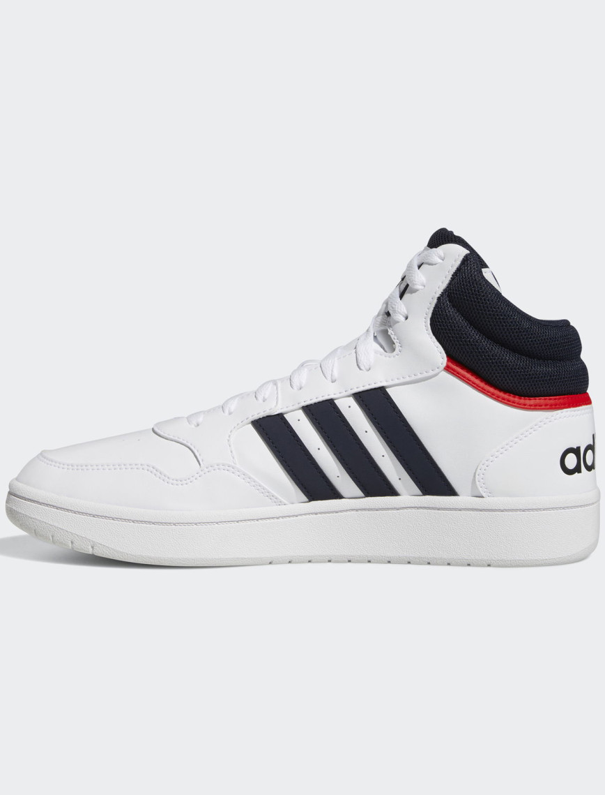 adidas Hoops 3.0 Mid Erkek Beyaz Günlük Spor Ayakkabı adidas Hoops 3.0 Mid Erkek Beyaz Günlük Spor Ayakkabı