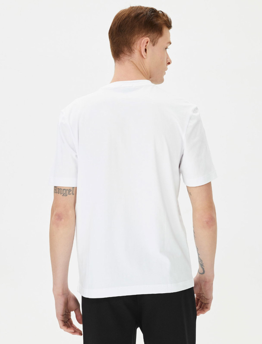 Boss Tchup Erkek Beyaz T-Shirt Boss Tchup Erkek Beyaz T-Shirt