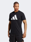 adidas Essentials Logo Erkek Siyah Antrenman T-Shirt adidas Essentials Logo Erkek Siyah Antrenman T-Shirt