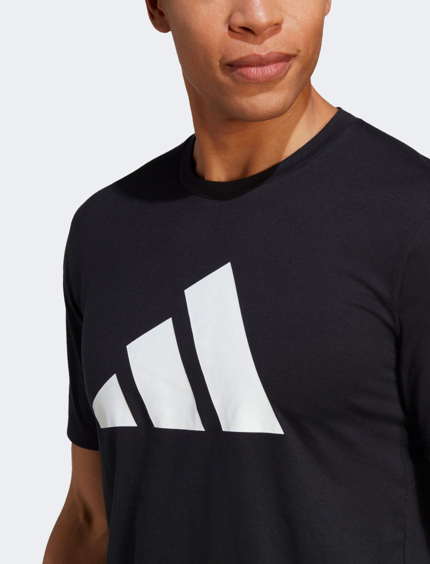 adidas Essentials Logo Erkek Siyah Antrenman T-Shirt adidas Essentials Logo Erkek Siyah Antrenman T-Shirt