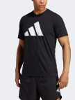 adidas Essentials Logo Erkek Siyah Antrenman T-Shirt adidas Essentials Logo Erkek Siyah Antrenman T-Shirt