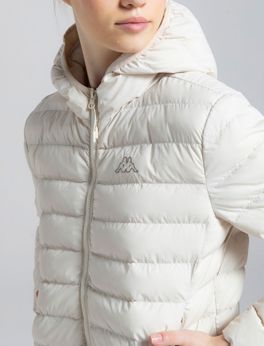 Kappa Logo Riju Kadın Beyaz Günlük Mont