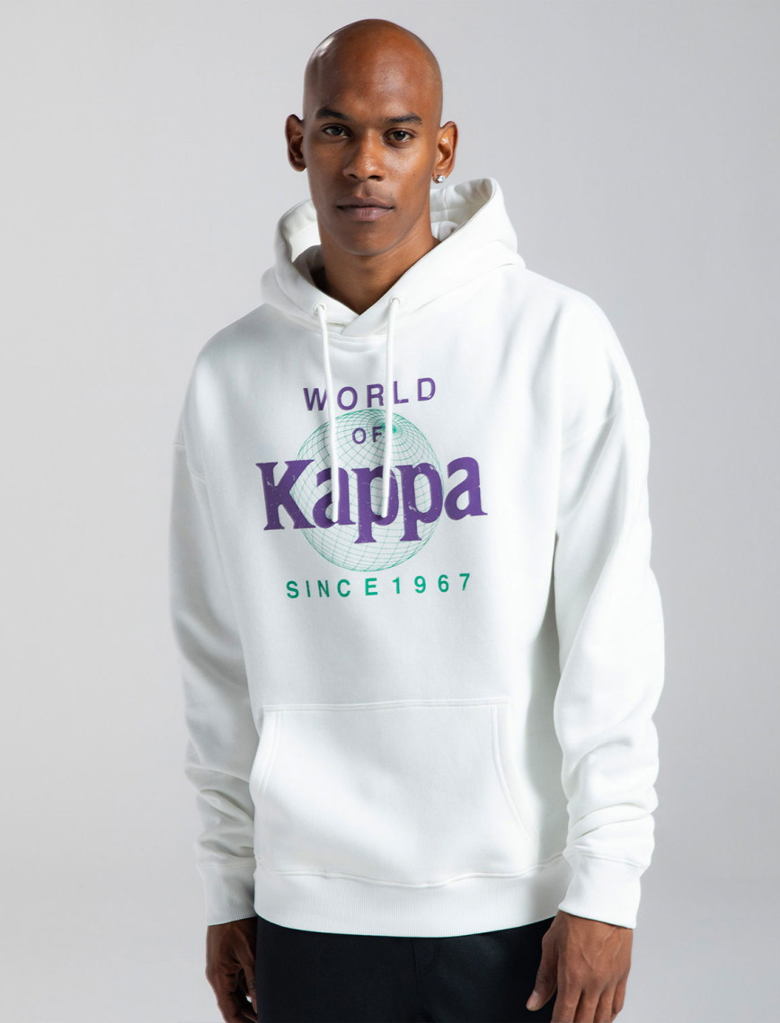 Kappa Authentic Ageo Erkek Beyaz Günlük Sweatshirt Kappa Authentic Ageo Erkek Beyaz Günlük Sweatshirt