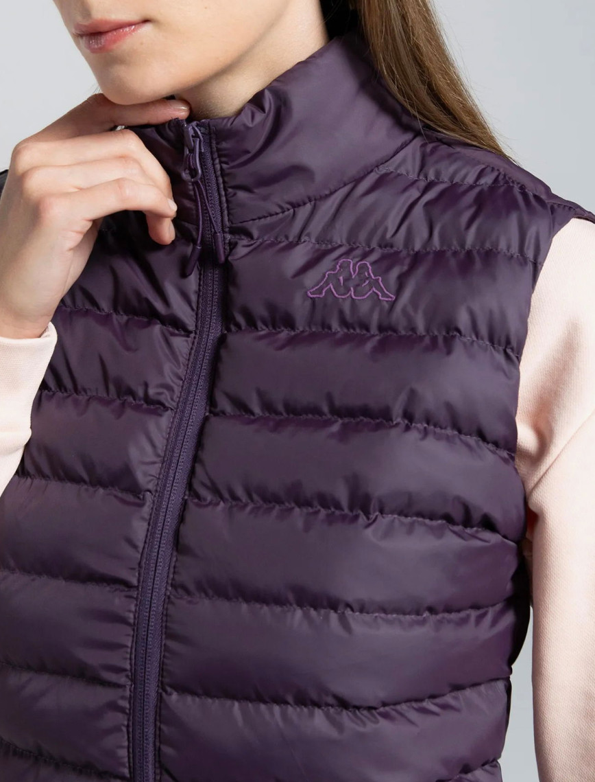 Kappa Logo Tona Kadın Mor Günlük Yelek Kappa Logo Tona Kadın Mor Günlük Yelek