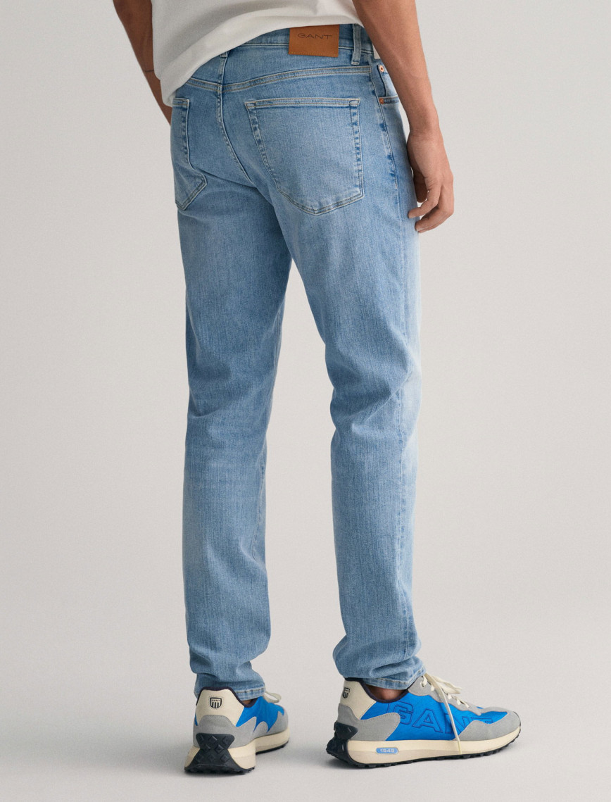 GANT Erkek Mavi Extra Slim Fit Jean Pantolon GANT Erkek Mavi Extra Slim Fit Jean Pantolon