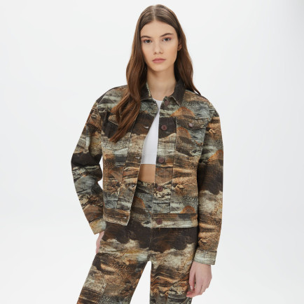 Les Benjamins 003 Kadın Kahverengi Ceket Les Benjamins 003 Kadın Kahverengi Ceket