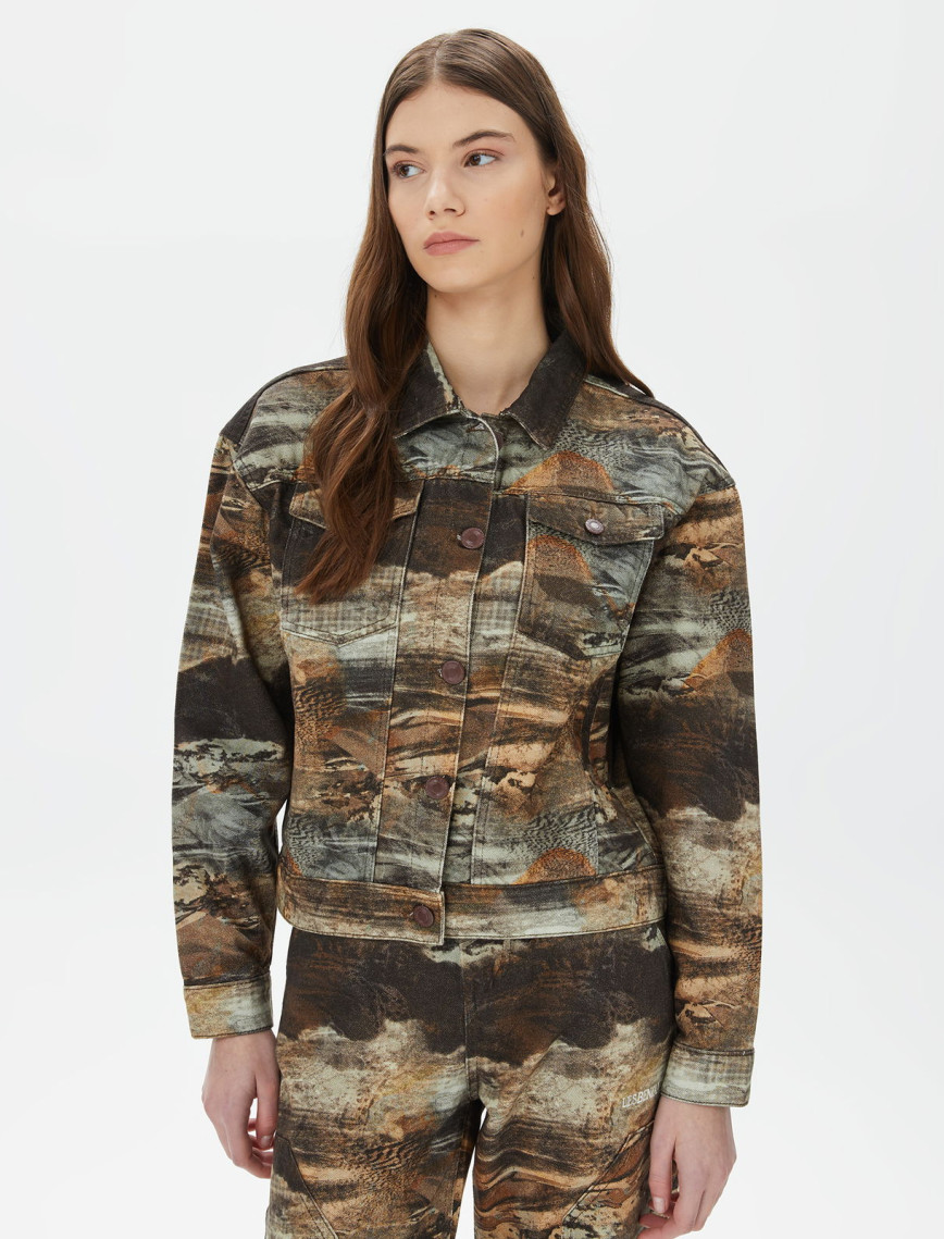 Les Benjamins 003 Kadın Kahverengi Ceket Les Benjamins 003 Kadın Kahverengi Ceket