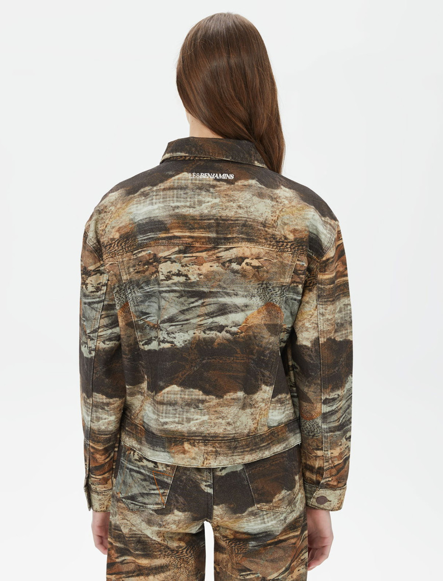 Les Benjamins 003 Kadın Kahverengi Ceket Les Benjamins 003 Kadın Kahverengi Ceket