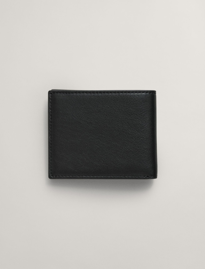 GANT Erkek Siyah Deri Logolu Cüzdan GANT Erkek Siyah Deri Logolu Cüzdan