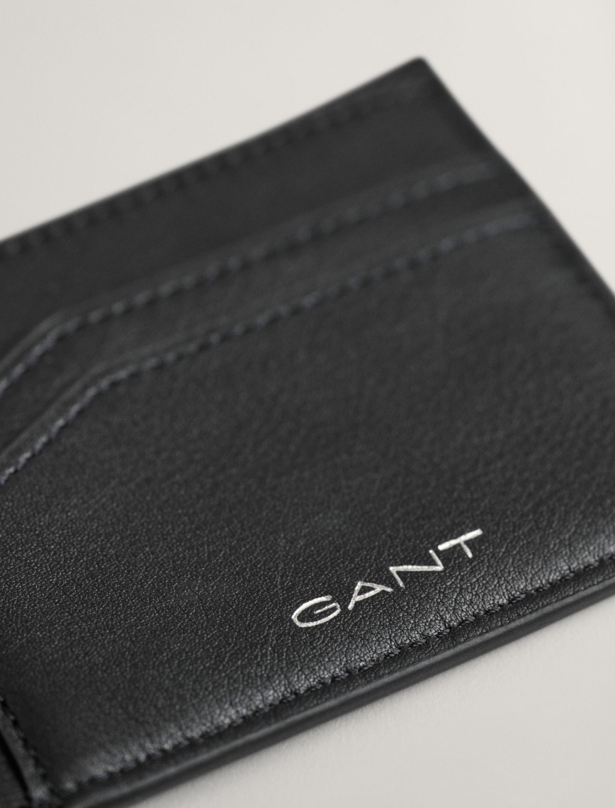 GANT Erkek Siyah Deri Logolu Cüzdan GANT Erkek Siyah Deri Logolu Cüzdan