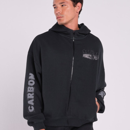 Rockupy Unisex Carbi Antrasit Hoodie Jacket Rockupy Unisex Carbi Antrasit Hoodie Jacket