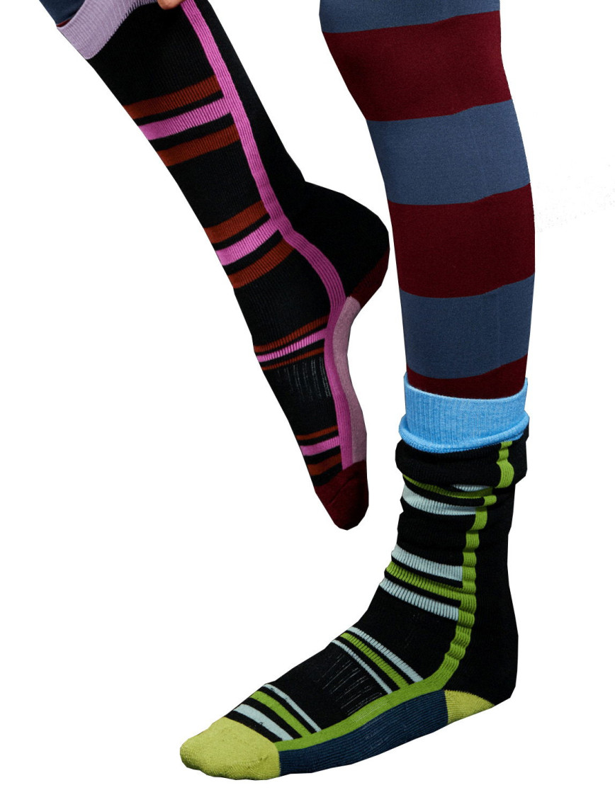 Roxyrowleysock Kadın Siyah Kayak Çorabı