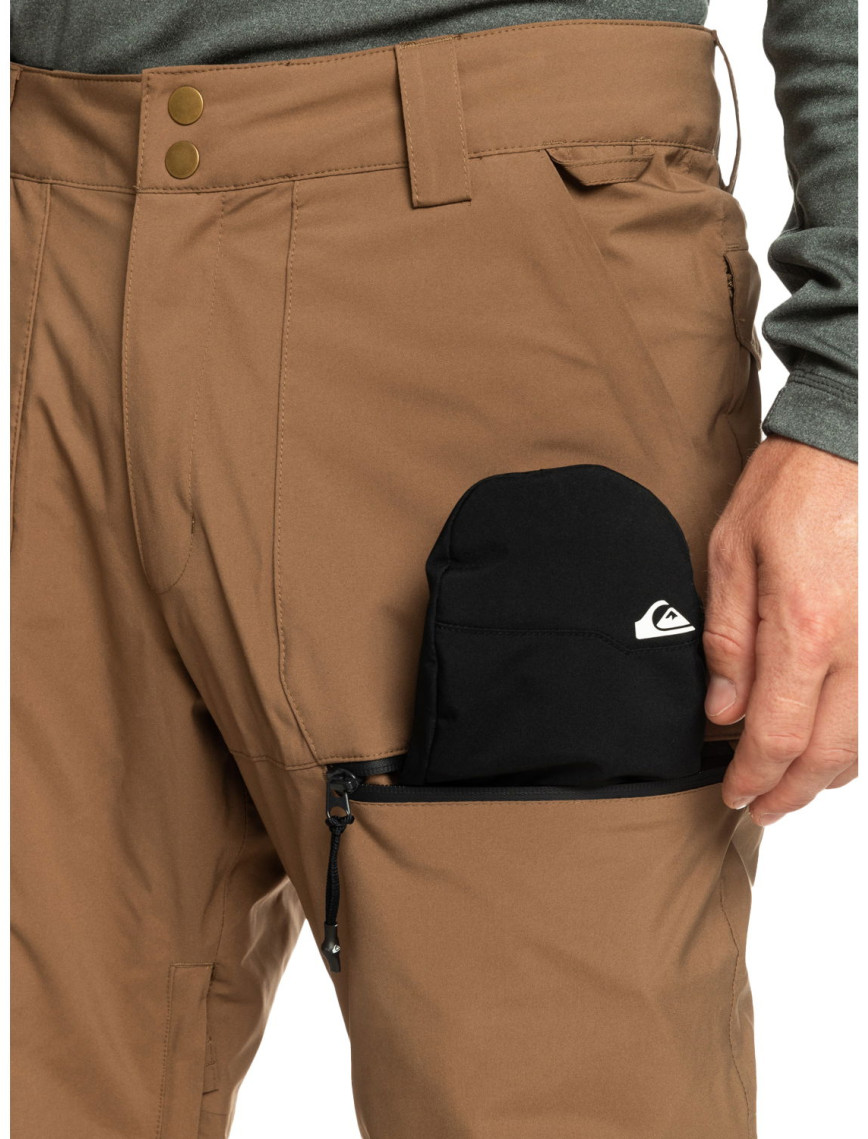 Quiksilver Utility Pt Erkek Kahverengi Snowboard Pantolonu Quiksilver Utility Pt Erkek Kahverengi Snowboard Pantolonu