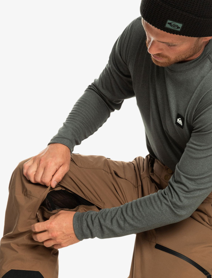 Quiksilver Utility Pt Erkek Kahverengi Snowboard Pantolonu Quiksilver Utility Pt Erkek Kahverengi Snowboard Pantolonu