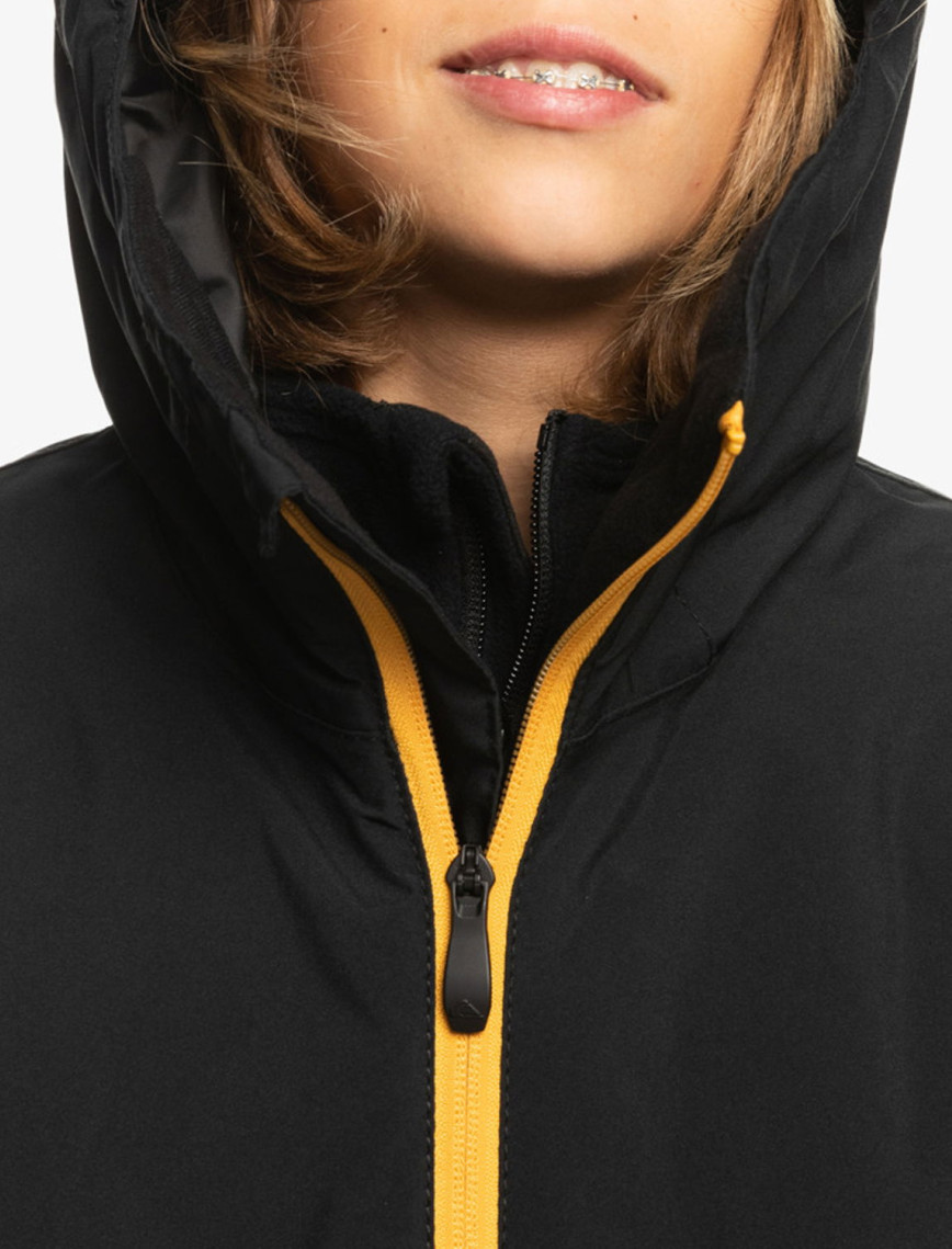 Quiksilver Morton Youth Erkek Çocuk Siyah Snowboard Ceketi Quiksilver Morton Youth Erkek Çocuk Siyah Snowboard Ceketi