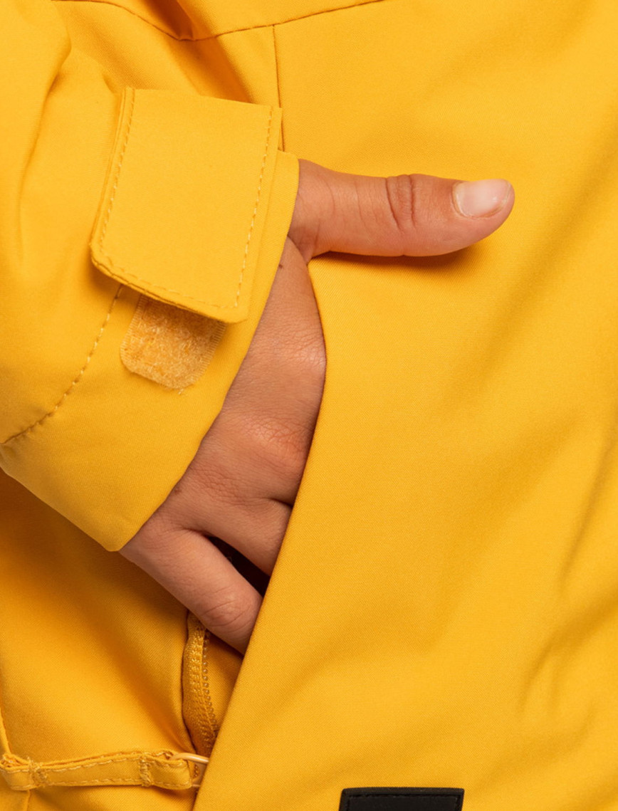 Quiksilver Mission Solid Jk Erkek Çocuk Sarı Snowboard Ceketi Quiksilver Mission Solid Jk Erkek Çocuk Sarı Snowboard Ceketi