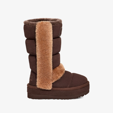 UGG Classic Chillapeak Tall Kadın Koyu Kahverengi Bot