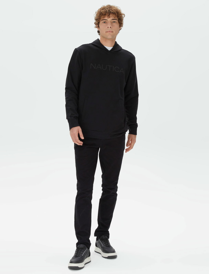 Nautica Erkek Siyah Standart Fit Sweatshirt Nautica Erkek Siyah Standart Fit Sweatshirt