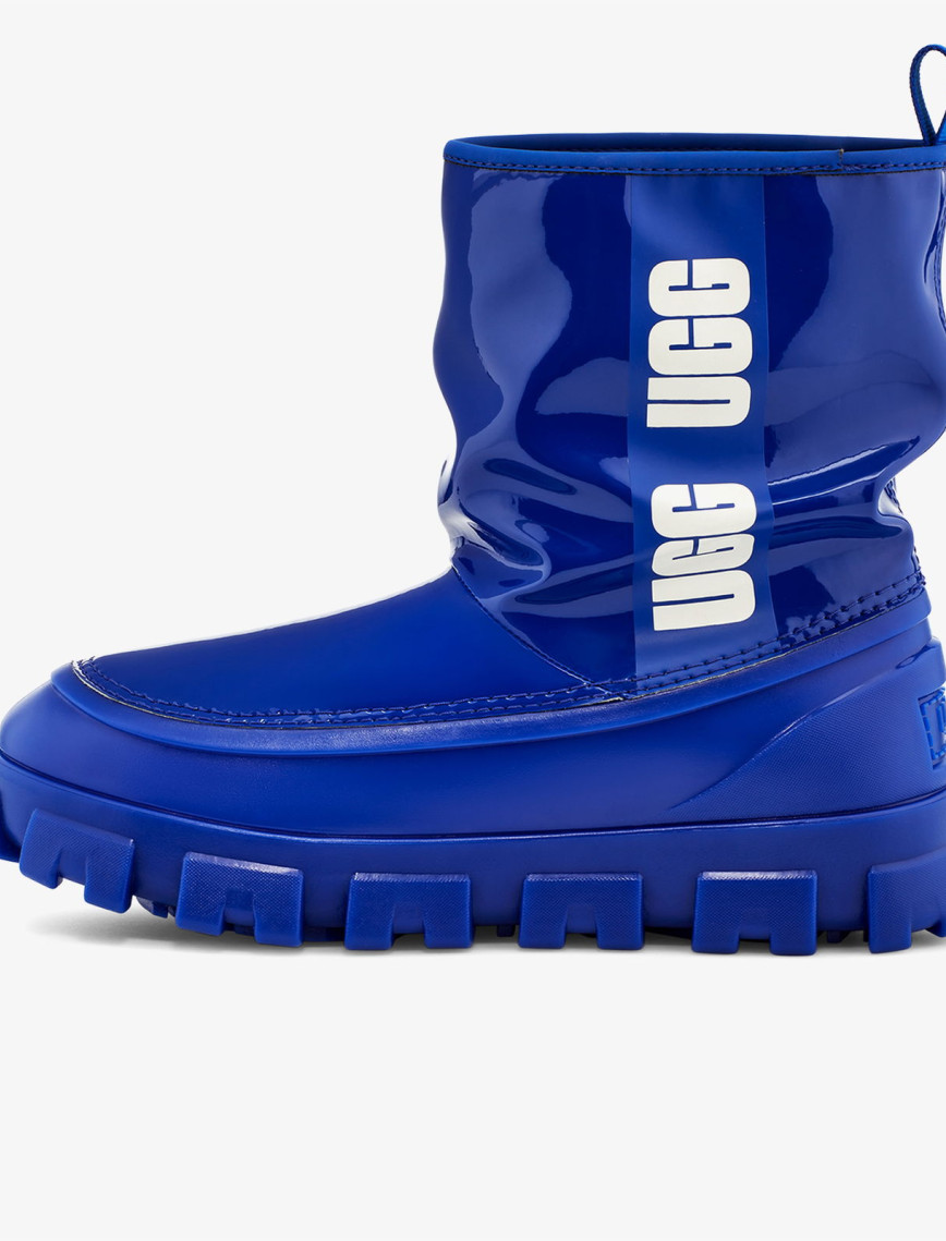 UGG Classic Brellah Mini Kadın Mavi Bot UGG Classic Brellah Mini Kadın Mavi Bot