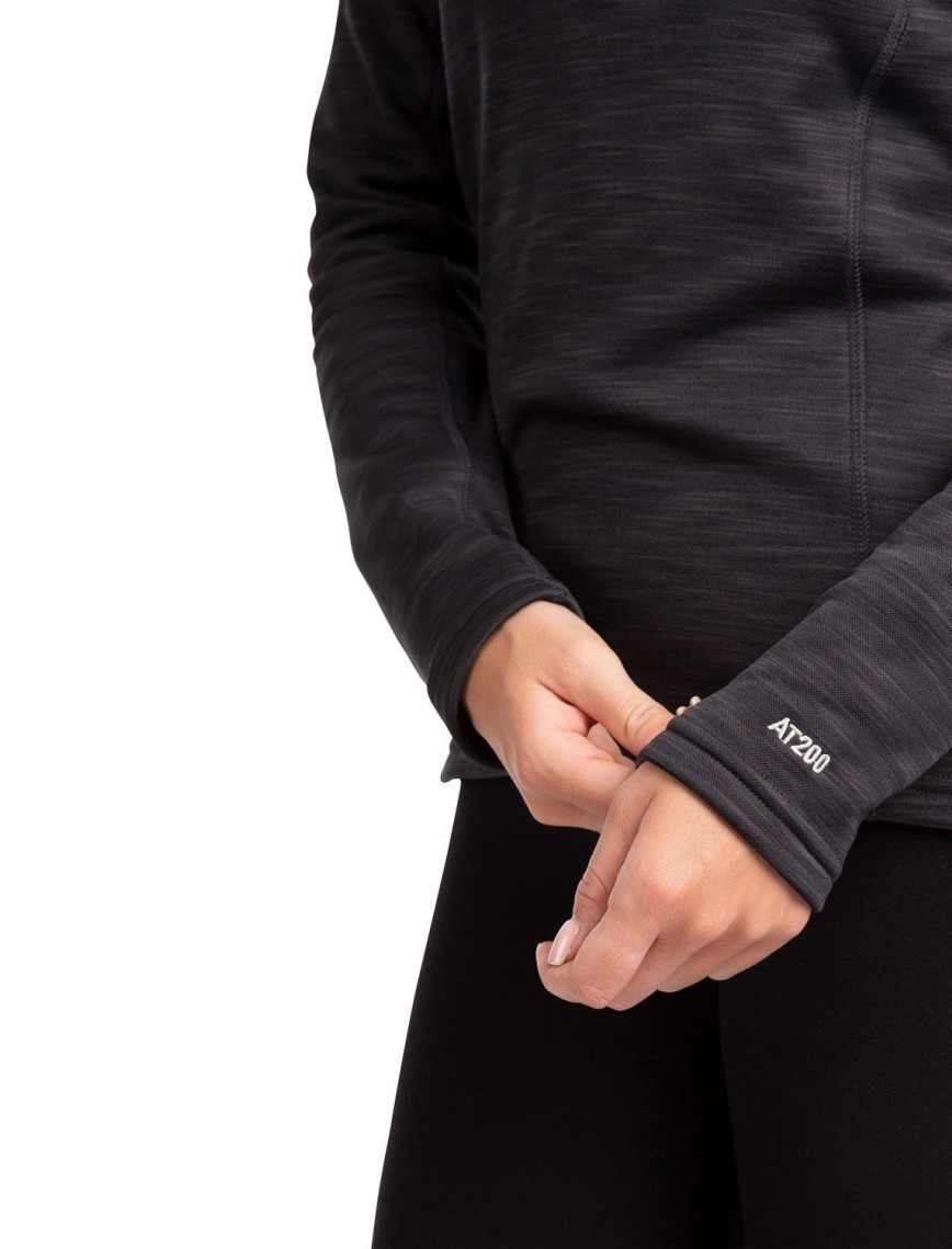 Trespass Fairford - Fe Fleece At200 Kadın Gri Polar Trespass Fairford - Fe Fleece At200 Kadın Gri Polar