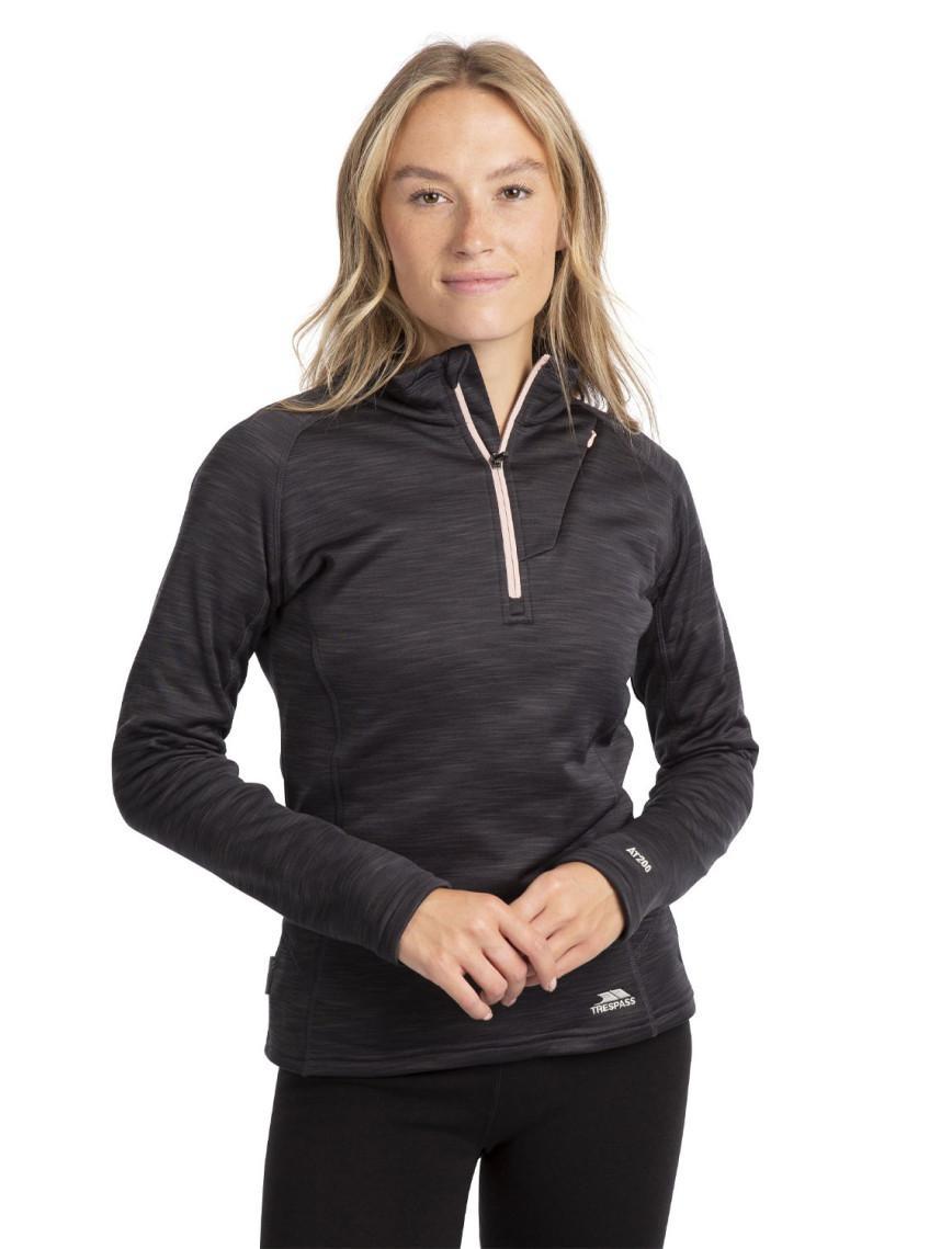 Trespass Fairford - Fe Fleece At200 Kadın Gri Polar Trespass Fairford - Fe Fleece At200 Kadın Gri Polar