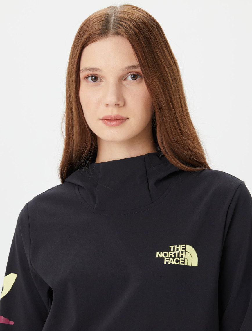 The North Face Tekno Pullover Siyah Kadın Hoodie The North Face Tekno Pullover Siyah Kadın Hoodie