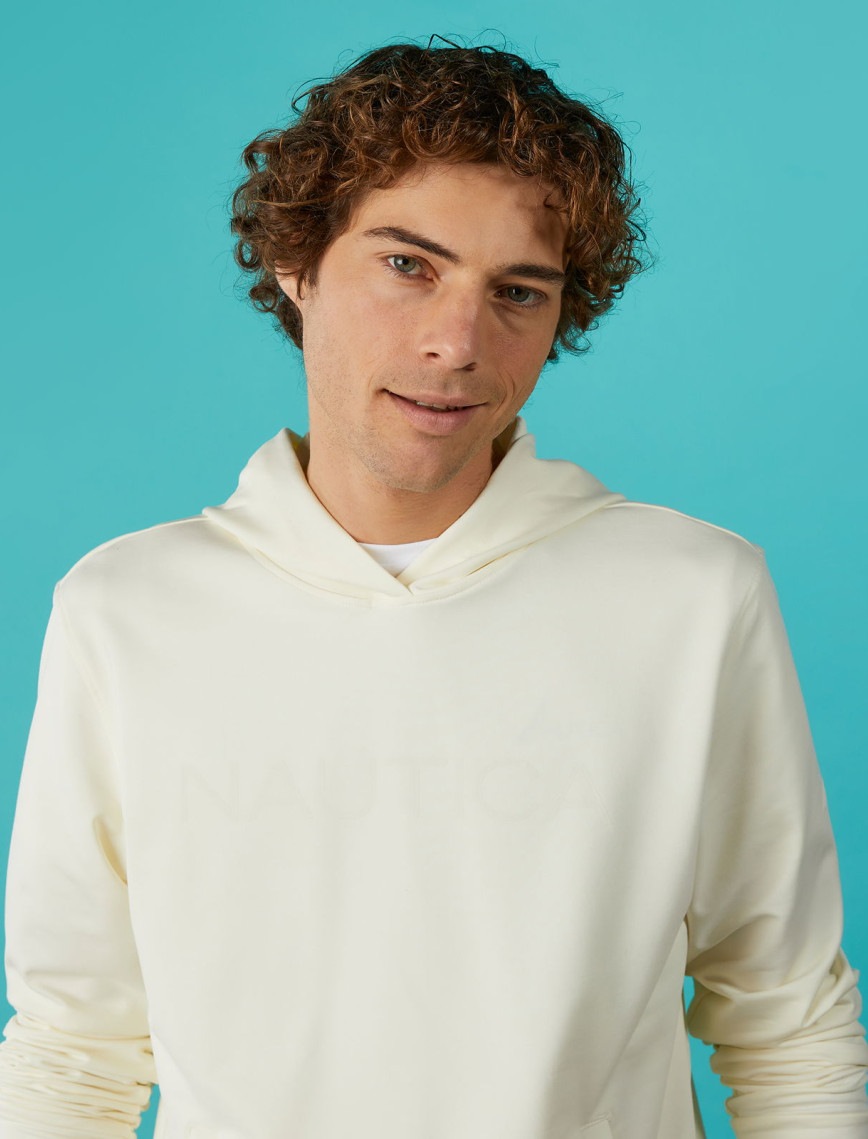 Nautica Erkek Krem Standart Fit Sweatshirt Nautica Erkek Krem Standart Fit Sweatshirt