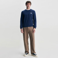 Ucla Valley Erkek Mavi Bisiklet Yaka Sweatshirt Ucla Valley Erkek Mavi Bisiklet Yaka Sweatshirt