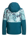 Quiksilver Mission Printed Block Youth Erkek Çocuk Mavi Snowboard Ceketi Quiksilver Mission Printed Block Youth Erkek Çocuk Mavi Snowboard Ceketi