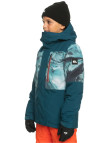Quiksilver Mission Printed Block Youth Erkek Çocuk Mavi Snowboard Ceketi Quiksilver Mission Printed Block Youth Erkek Çocuk Mavi Snowboard Ceketi