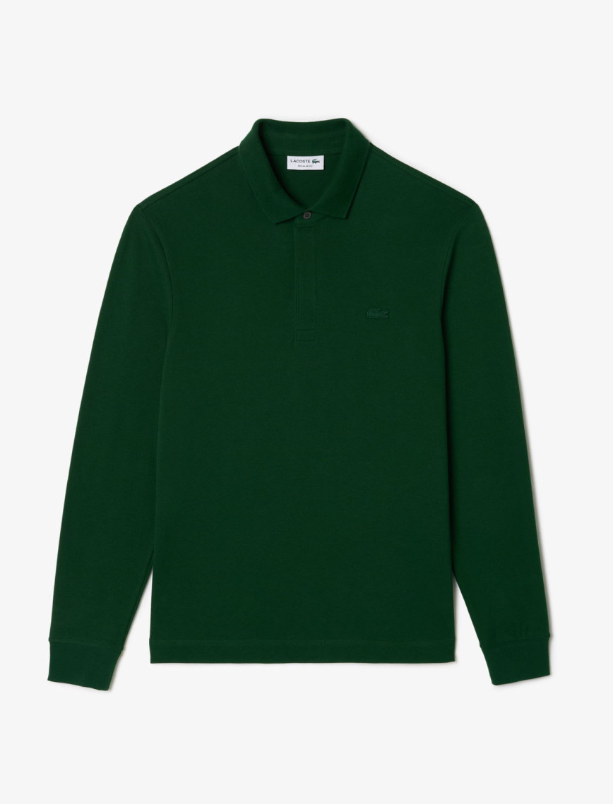 Lacoste Paris Erkek Regular Fit Uzun Kollu Haki Polo Lacoste Paris Erkek Regular Fit Uzun Kollu Haki Polo