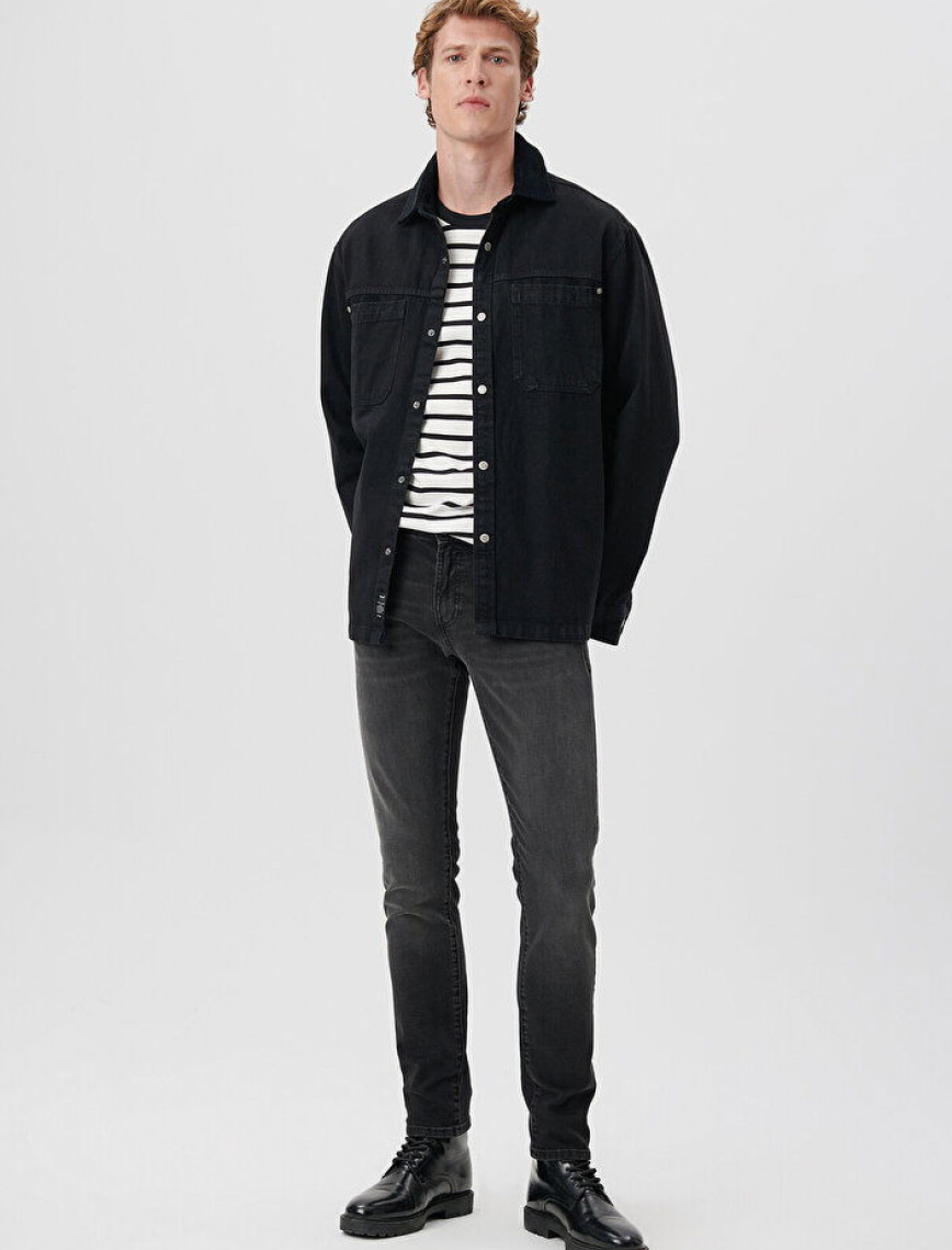 Mavi Jake Mavi Premium Koyu Gri Jean Pantolon 0042218775